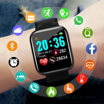 

Analog HD smart watch children bluetooth smart bracelet kids full touch Smartband Android IOS Girl Boy fitness Wristband student