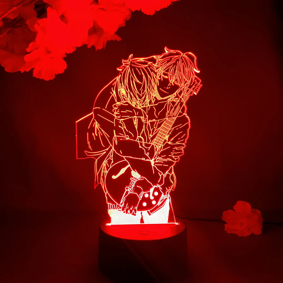 

Sato Mafuyu and Uenoyama Ritsuka BL Anime Lamp Cute Women Bedroom Decoration Yaoi Manga Given LED Nightlight Harajuku Xmas Gift
