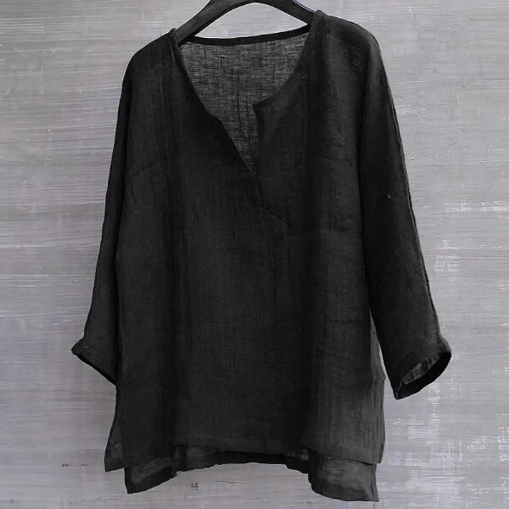 Mens Brief Breathable Comfy Solid Color Long Sleeve Loose Casual T shirt Blouse 8.13
