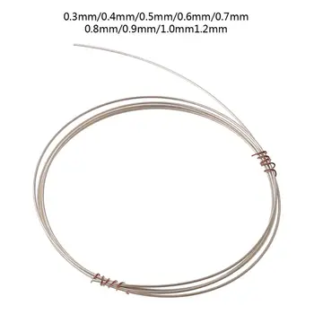 

1 M 925 Sterling Silver Wire in Jewelry Making 0.3/0.4/0.5/0.6/0.7/0.8/0.9/1.2mm
