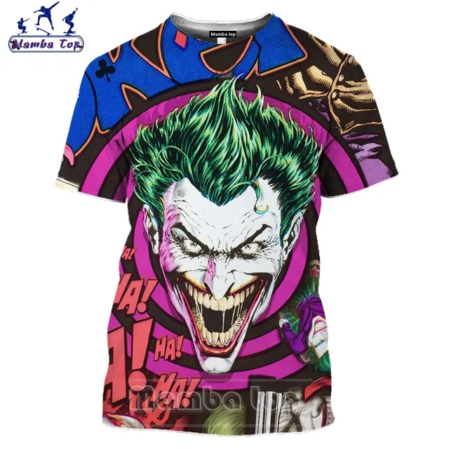 3D Anime Movie The Dark Knight Joker T 