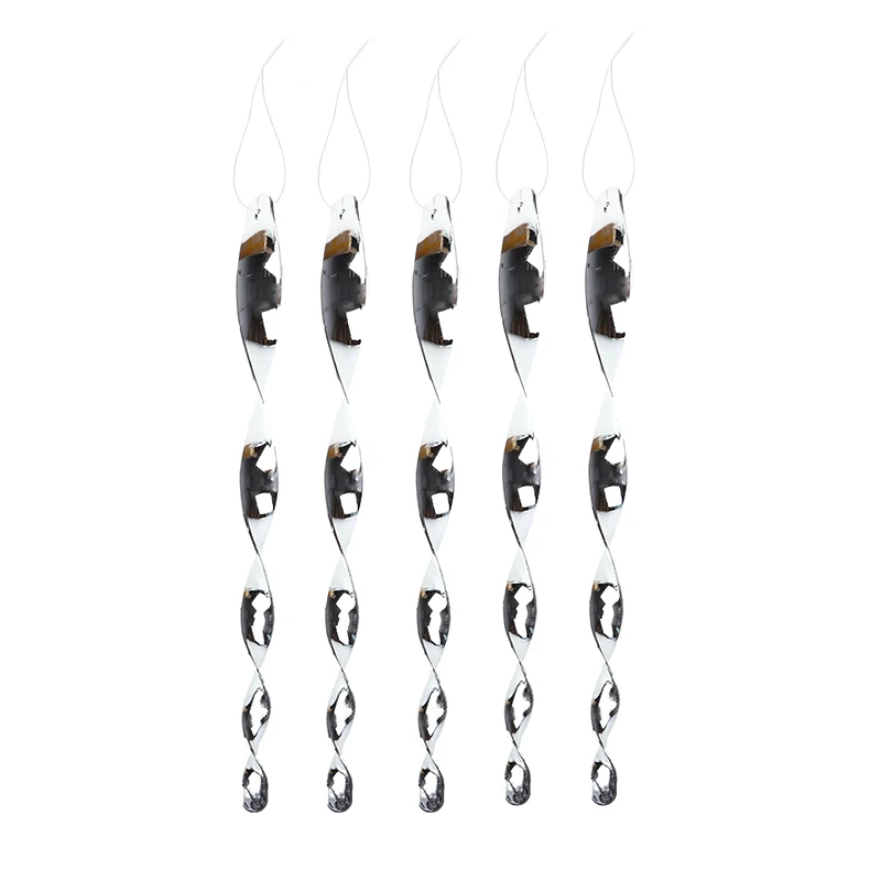 

Bird Repellent Wind Twisting Scare Rods Reflective Ornamental Spiral Deterrent