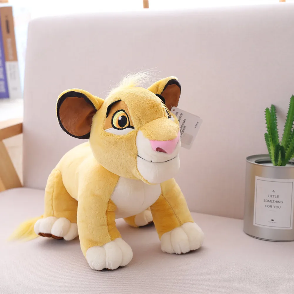 Хорошее качество милый Simba Король Лев Плюшевые игрушки фильм мягкие животные Лев для детей подарки на день рождения