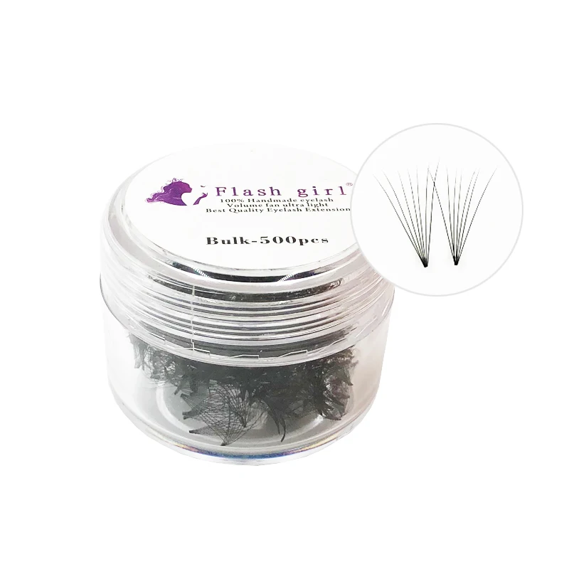 Готовые вееры Flash Girl с коротким стержнем 500 вентиляторов в одном горшке 3D 8D 0 1