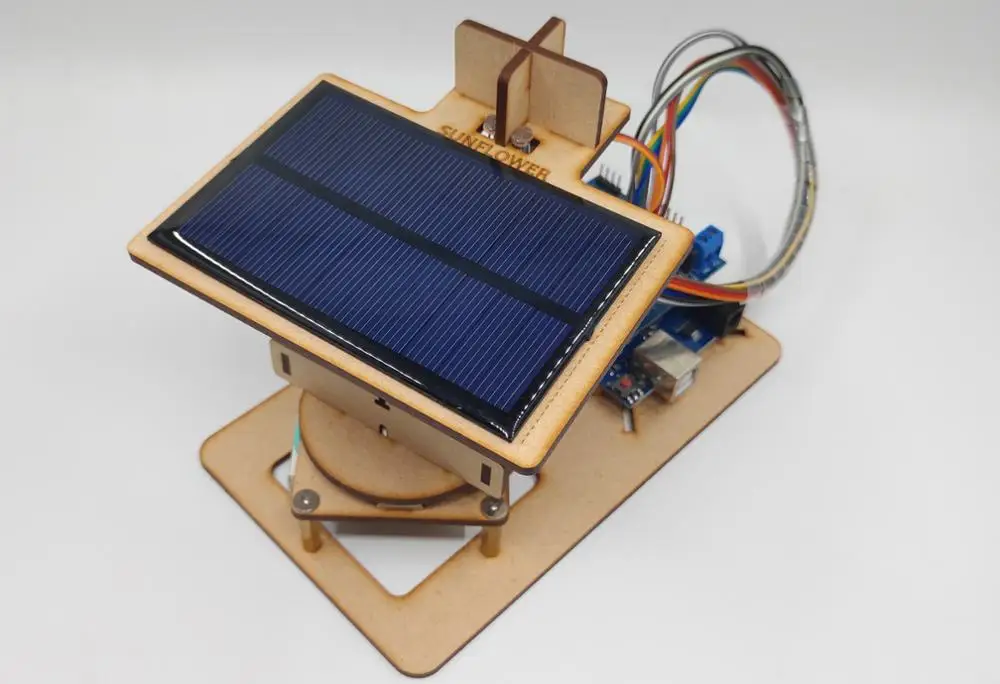 Arduino Intelligent Solar Tracking Equipment DIY STEM Programming Toys Parts Arduino Intelligent Solar Tracking Equipment DIY STEM Programming Toys Parts