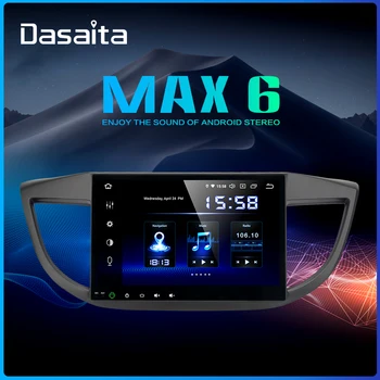 

Dasaita Auto Radio DSP Android 9.0 for Honda CRV 2012 2013 2014 Car Stereo Navigation 10.2" Multi Touch Screen 64G ROM GPS