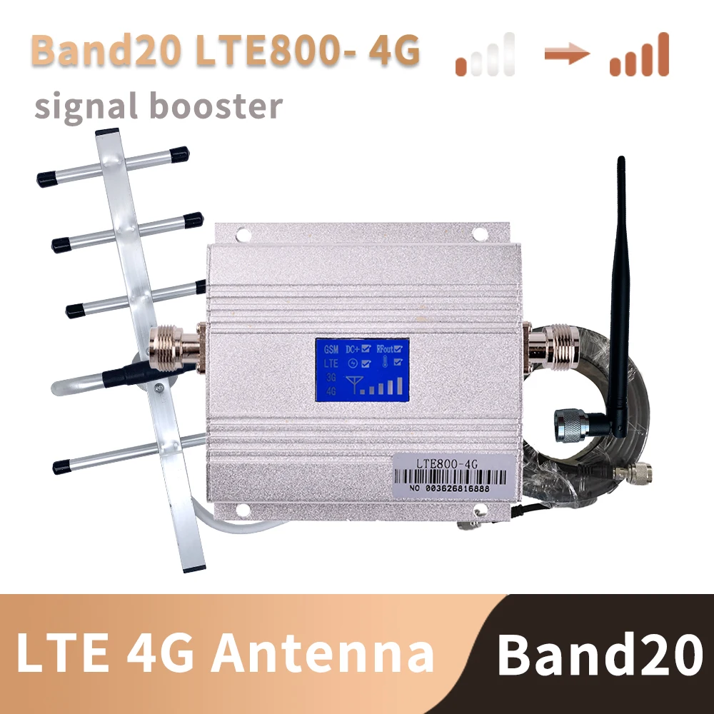 Усилитель сотового сигнала 2G 3G 4G Band 20 | Мобильные телефоны и аксессуары