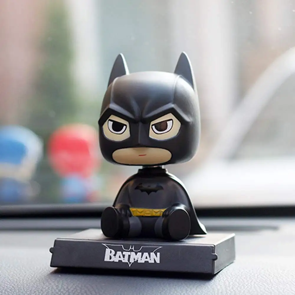 Batman Bobble Head Car Decorations Kids Gift, Self sticking Car