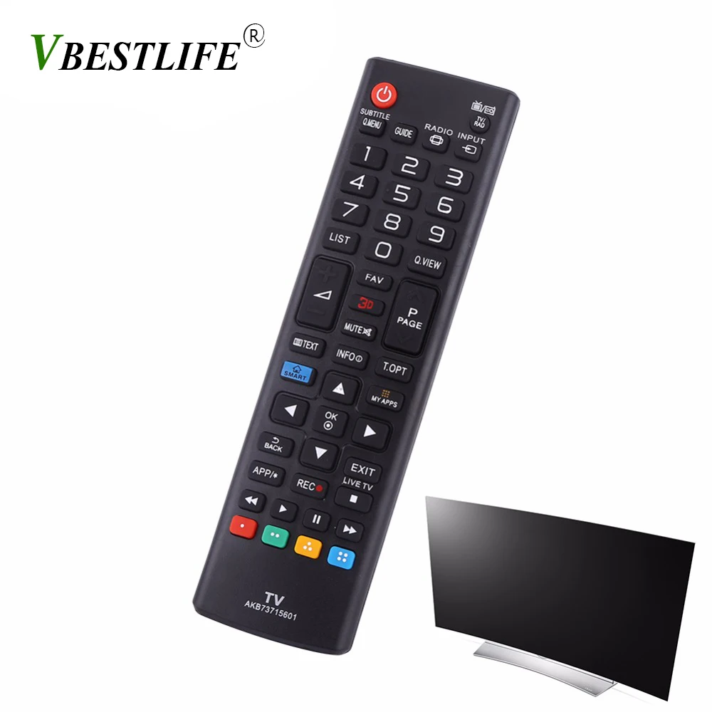 Умный пульт дистанционного управления VBESTLIFE для LG AKB73715601 433 МГц ЖК дисплей LED