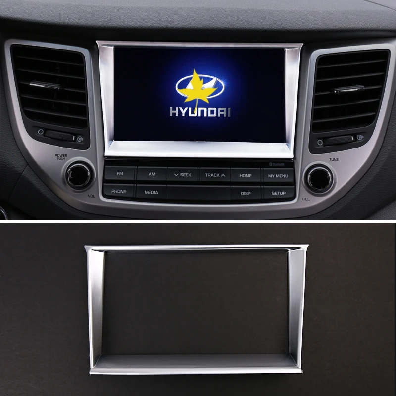 Для Hyundai Tucson 2015 2016 2017 2018 автомобильный Стайлинг интерьерная панель управления