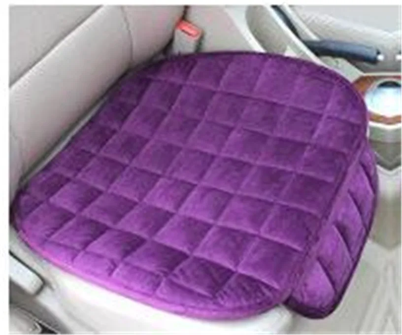 Generic Car Seat CoverFront Rear Universal Four Season Black Seat