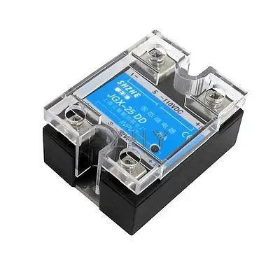 

JGX-25DD DC to DC Covered Solid State Module Relay DC 3-32V DC 5-110V