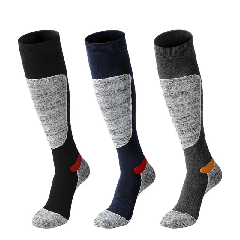 Thicken Thermosocks Long Socks For Winter Cycling Ski Hiking Snowboard Men Women Outdoor Trekking Sport Socks Thermal