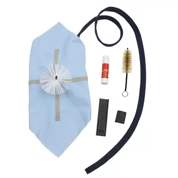 

Saxophone Cleaning Tool Brush Cloth Thumb Rest Cushion Reed Case Cleaning Kit NEW