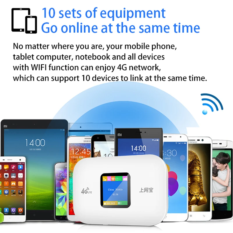TIANJIE Unlocked High Speed Portable 3G 4G LTE Car Pocket Router Mobile Modem Wifi Hotspot with Sim Card Slot