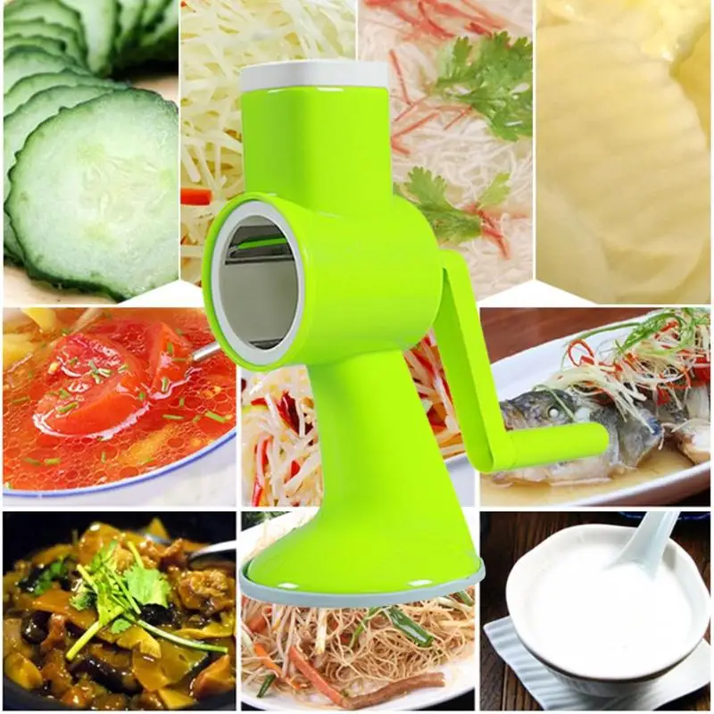 4-в1 овощерезка ручной Spiralizer Овощечистка из нержавеющей стали спиральный слайсер для картофеля фруктовый Овощной инструмент кухонный гаджет