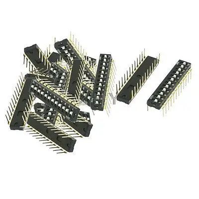 

14 Pcs 2.54mm Pitch 12 Position Slide Type DIP Switches