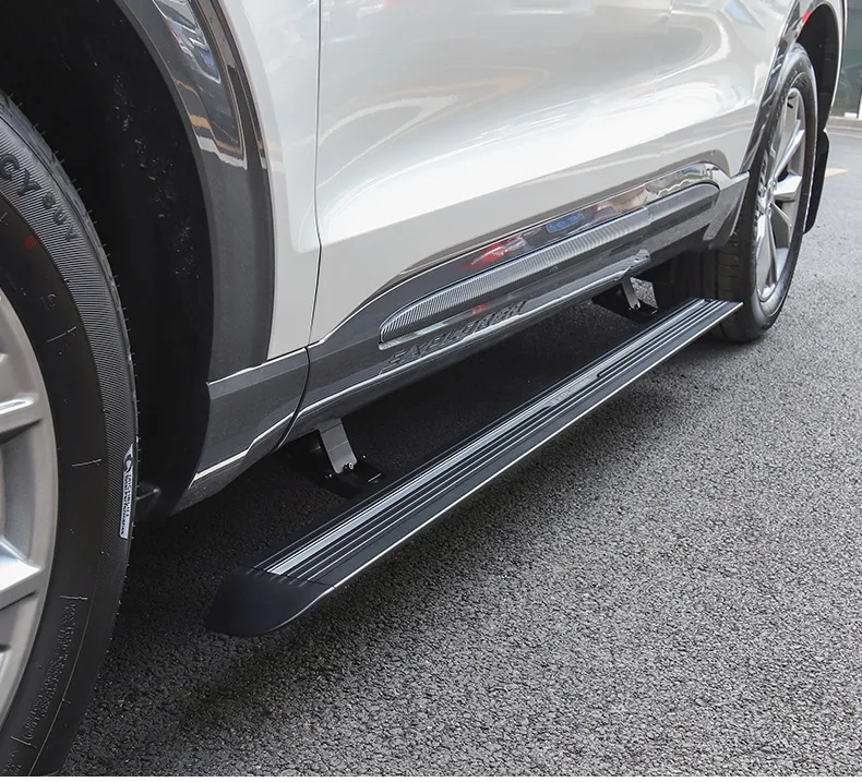 JHO Electric Motor Pedal Running Board Side Step Bar Nerf For Ford