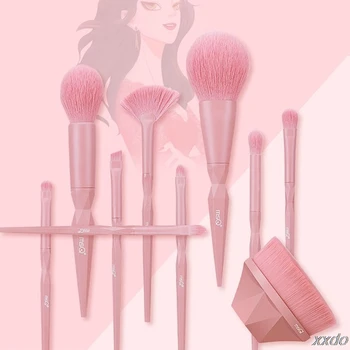 

10Pcs/set Professional Cosmetic Brushes Eye Shadow Eyeliner Lip Foundation Brush
