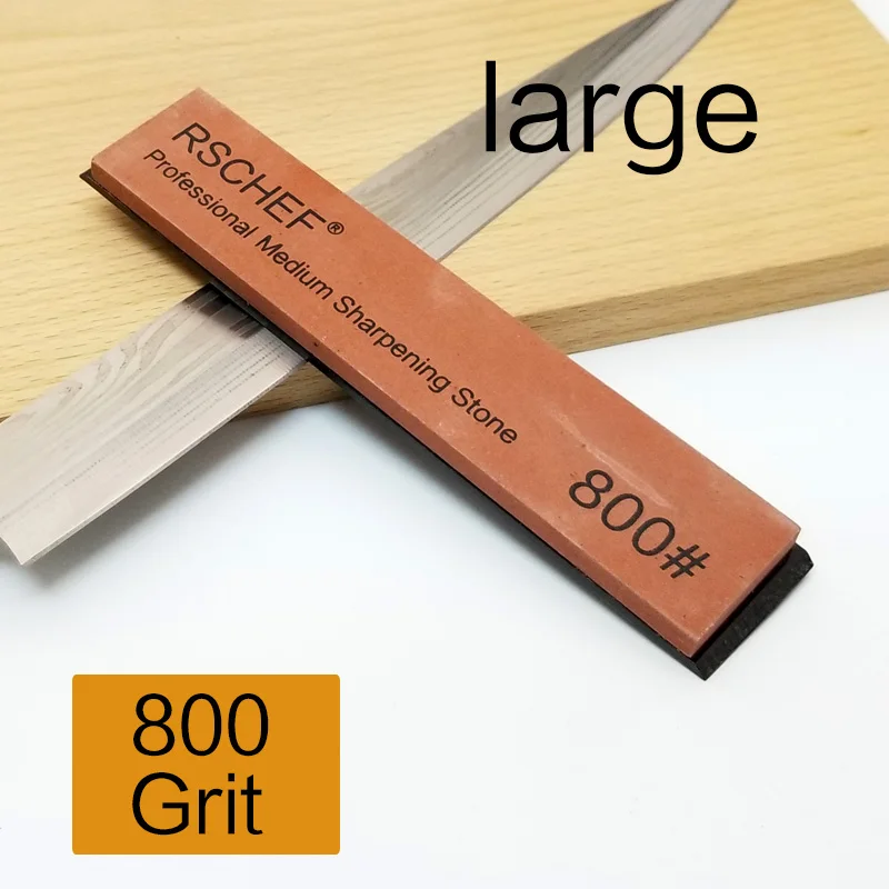 Точилка для кухни Abrader Grit Fix Angle Grind Whetstone мокрый камень точильщик инструменты Точилка барный нож - Цвет: 800 grit large size