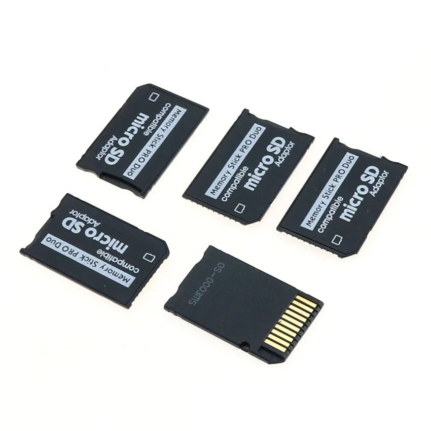 Переходник для SD и TF карт устройство чтения Micro SD/SDHC/TF/MS одно два слота памяти Pro Duo