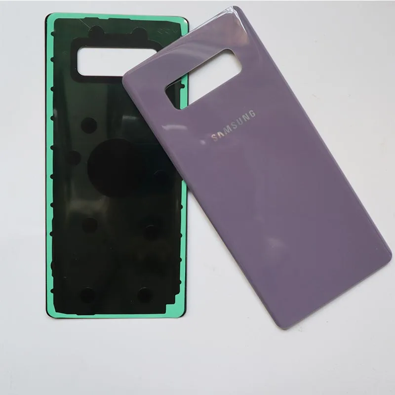 Samsung Note 8 N950 SM-N950F N950FD Задняя стеклянная крышка для батареи задняя дверь чехол для samsung Galaxy Note 8 задняя крышка