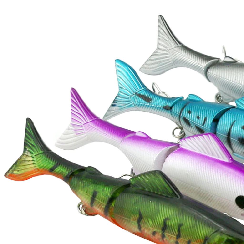 4 шт. 18 г 13 см соединенная жесткая приманка для рыбалки 13 см/18 г Bionic Swimbait Бас Форель Приманка
