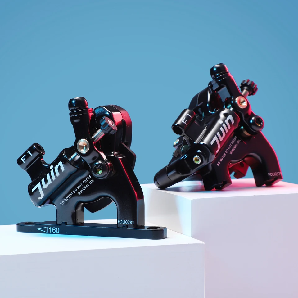 Juin Tech F1 flat mount Disc Brake hydraulic caliper rotor 160mm