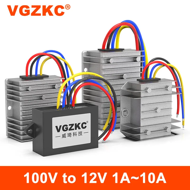 DC-DC полностью изолированный 24V36V48V60V72V80V100V до 12V 1A ~ 10A DC понижающий преобразователь питания для стабильности автомобиля