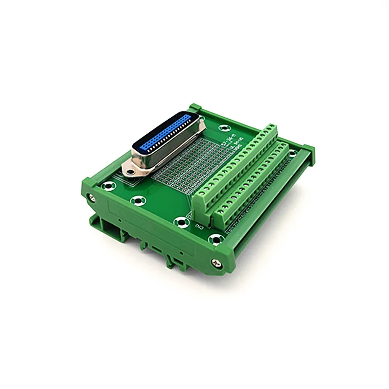 Крепление на din-рейку серии 57 36-Pin 0,08" разъем для штекерного коллектора Breakout Board