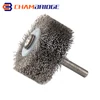 50mm Steel Wire Wheel Brush 1/4" Shank Dremel Rotary Tool for Mini Drill Dremel Metal Rust Removal Polishing 1/2/5Pcs 6