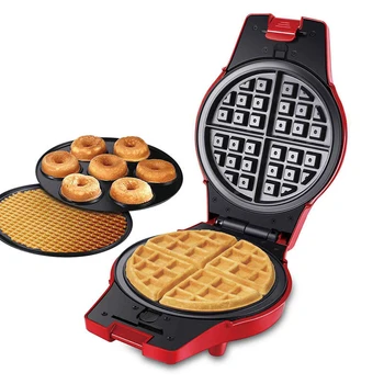

Mini multifunctional baking cake oven waffle maker electric donut ice cream cone tube pan omelette dish US EU plug