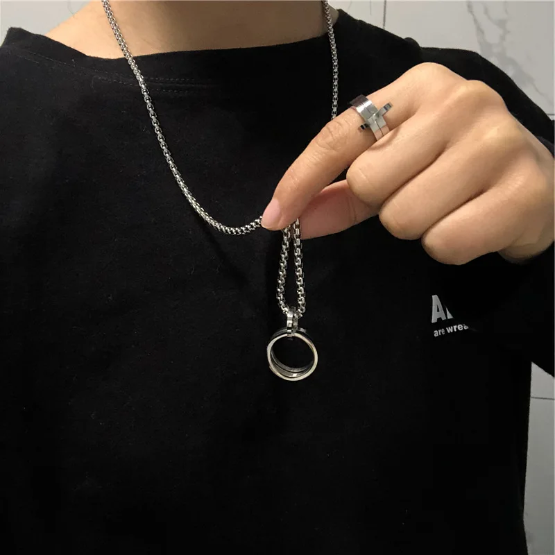 Punk New Stainless steel Chain Skull 