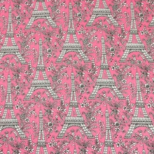 140 см ширина, в скандинавском стиле, с рисунком Эйфелевой башни, хлопковая ткань для мальчиков, Комплект постельного белья, домашний текстиль, занавески, наволочки, сделай сам