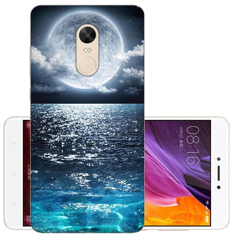 xiaomi leather case case TPU Case For Xiaomi Redmi Note 4 Global Version Cases Note 4X 32 GB Cases Cover Back Patterned Case For Xiomi Redmi Note 4X xiaomi leather case cover Cases For Xiaomi