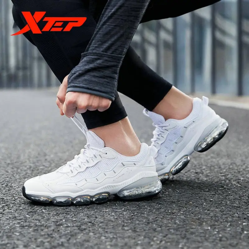 Xtep Air Cushion Type Men's Running Shoes Breathable Sneakers Air Cushion Running Shoes 880119115096
