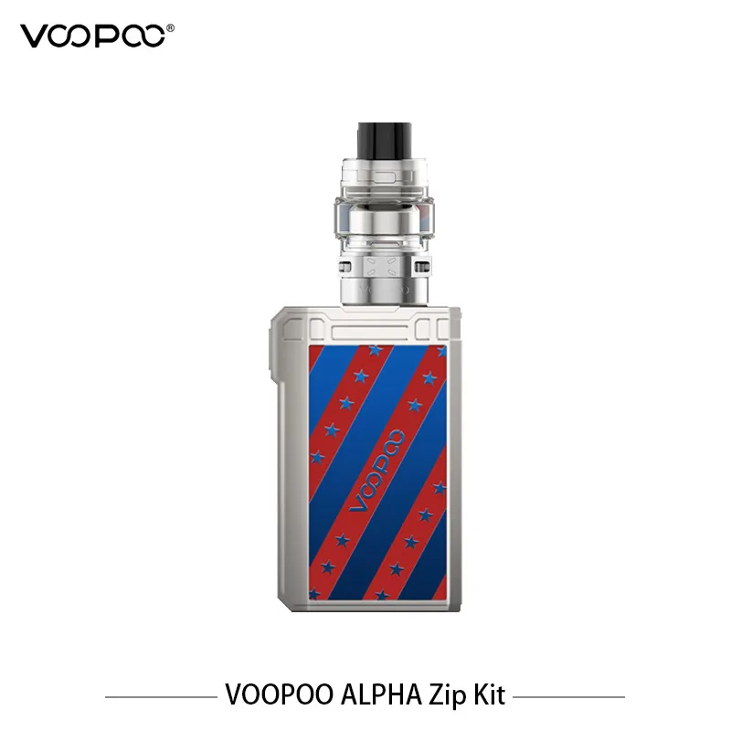 100% Оригинальный VOOPOO Альфа почтовый комплект 180W коробка на молнии мод электронная