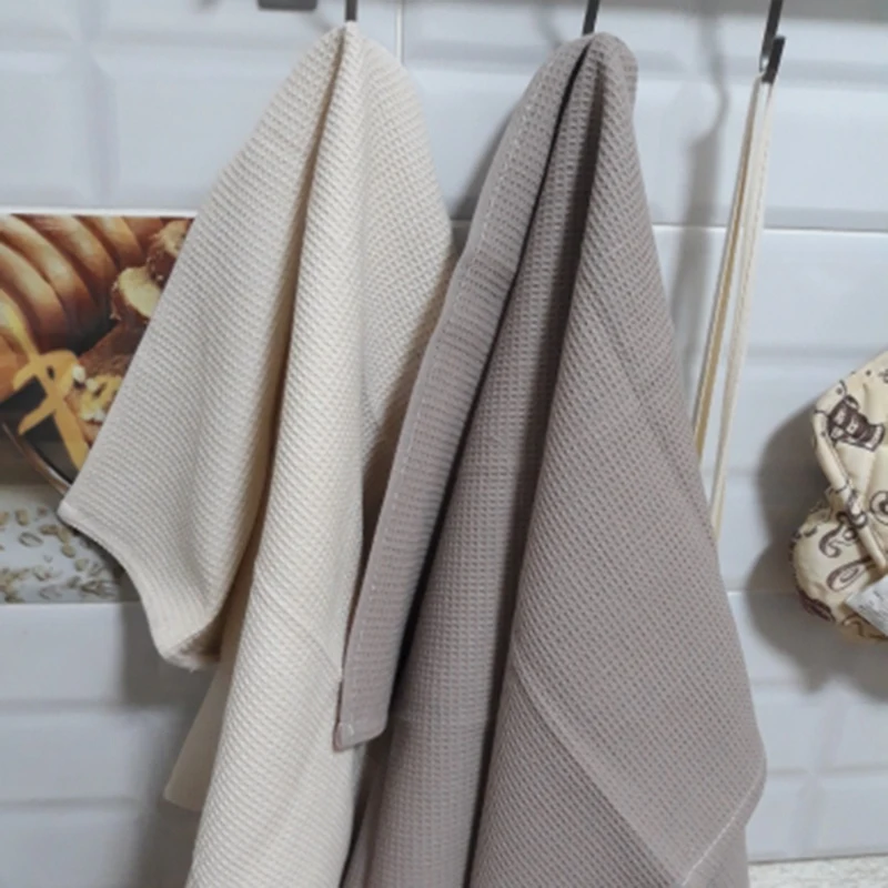 4Pcs Cotton Table Napkins Cloth Tea Towel Absorbent Dish Cleaning Towels Kitchen Towels Cleaning Cloth Handkerchief Party Dinner