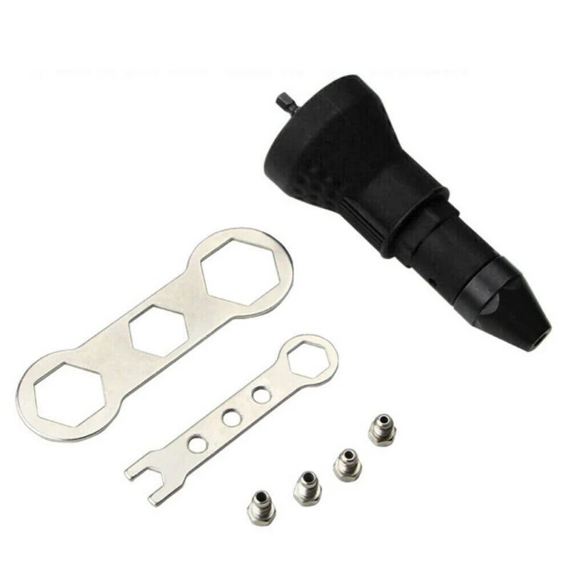 

Durable Electric Cordless Riveting Drill Adapter Tool Hexagonal Wrench Matching Chuck Home Garden Supplies