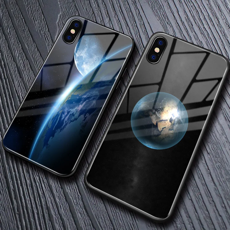 Земля Вселенная планета солнечной системы Чехол для мобильного телефона iPhone 12 11 Pro Max SE XSmax XR XS X 8 7 6 Plus