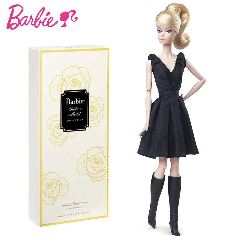 Original Barbie Rare Collector's Edition Model Series Beautiful Fashion Girl Model Girl Toys for Kids DKN07