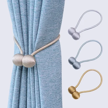 

1PC Magnetic Pearl Ball Curtain Tiebacks Tie Backs Magnetic Pearl Ball Curtain Tiebacks Tie Backs Home Decor Window Accessories