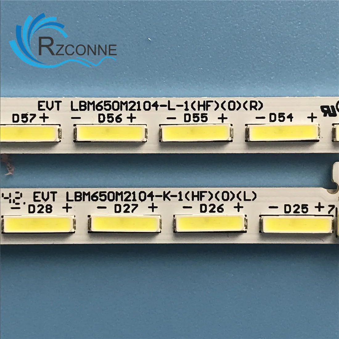 Tira de Luz de Fundo Led para tv 65pus750 Evt Lbm650m2104-k1hf0l Lbm650m2104-l-1hfr Tpt650ua-eqlskm.g 84leds - Imagem 3