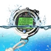 Waterproof Stopwatch Timer Luminous A Thousandth 0.001 Second 100 Channels Memory Stopwatch For Running Training Track Field 1