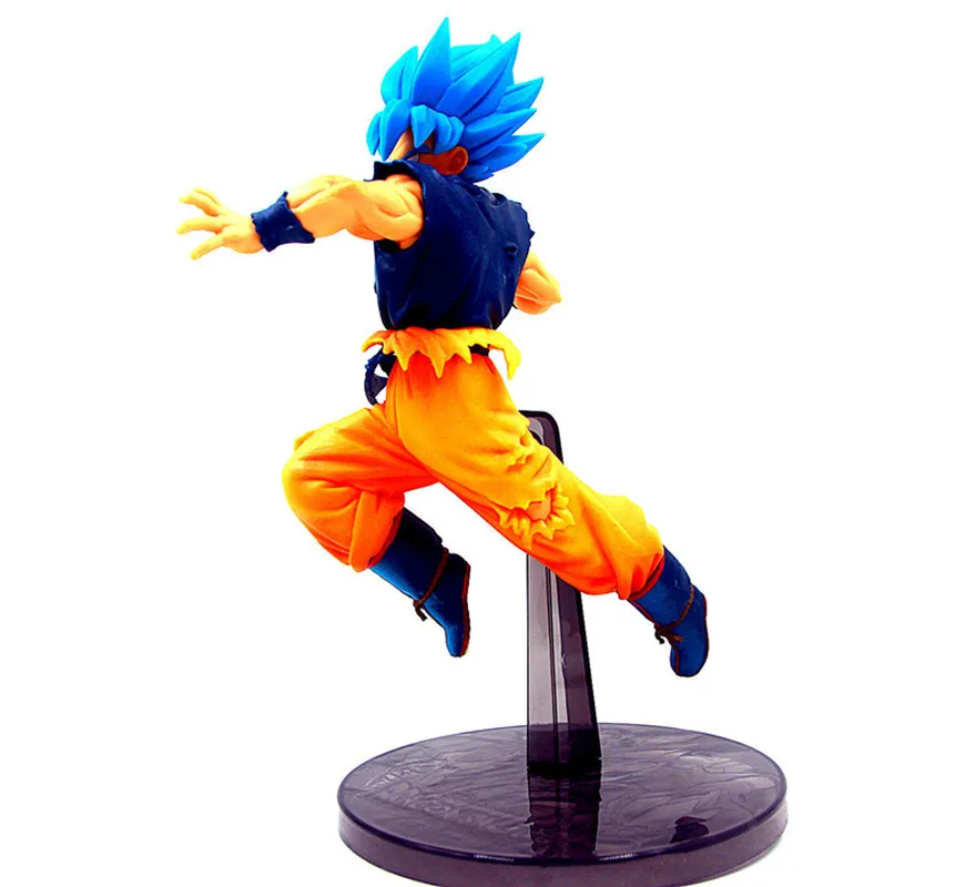 

Dragonball Dragon Ball Theater Version of Blue-Haired Goku Broly Boxed Decoration Garage Kit Model
