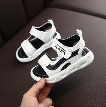 

Summer Boys Sport Sandals for Baby Flat Children Beach Sandal Kids Sports Soft Non-slip Casual Toddler Sandals