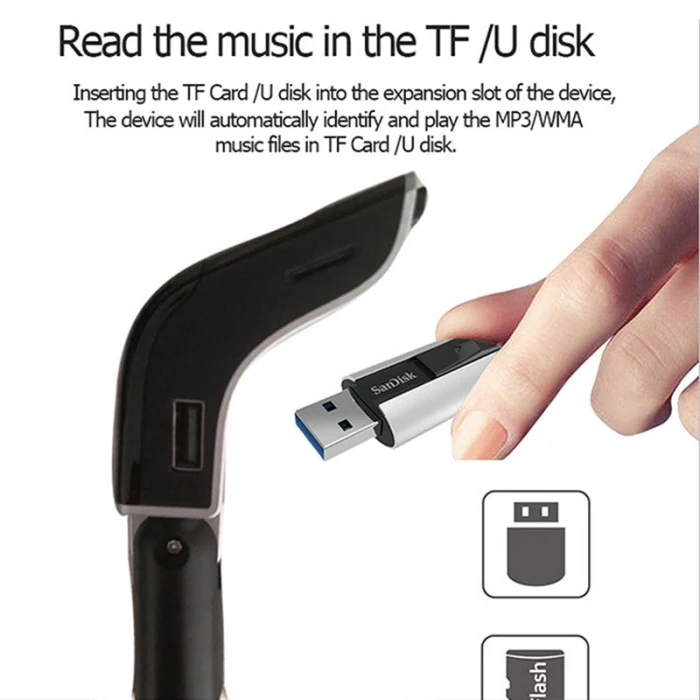 Автомобильный Bluetooth fm-передатчик беспроводной Handsfree авто MP3 плеер двойной USB быстрое зарядное устройство GDeals