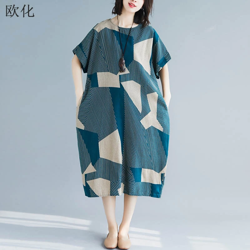 linen dresses size 22
