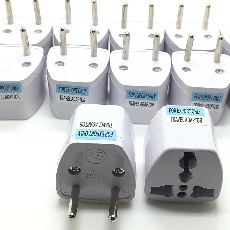 Универсальный адаптер питания для путешествий за рубежом 85 250 В 10 А|Электрические
