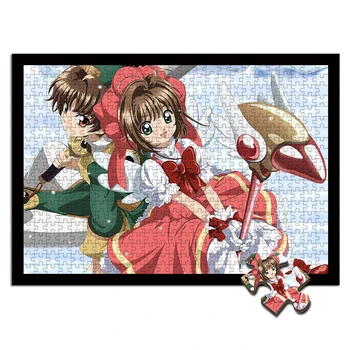 

Wooden Puzzle 300/500/1000 Adult Large Cartoon Cherry Blossom Girl